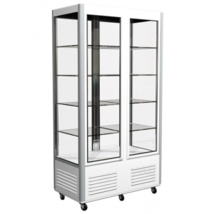 Витрина кондитерская Carboma D4 VM 800-1 (R800C Carboma) (цвет по схеме) 4 дверцы, полки‑решётки