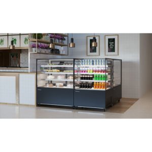 Витрина кондитерская Carboma KC78-130 VV 0,9-1 (9005) - Изображение 7