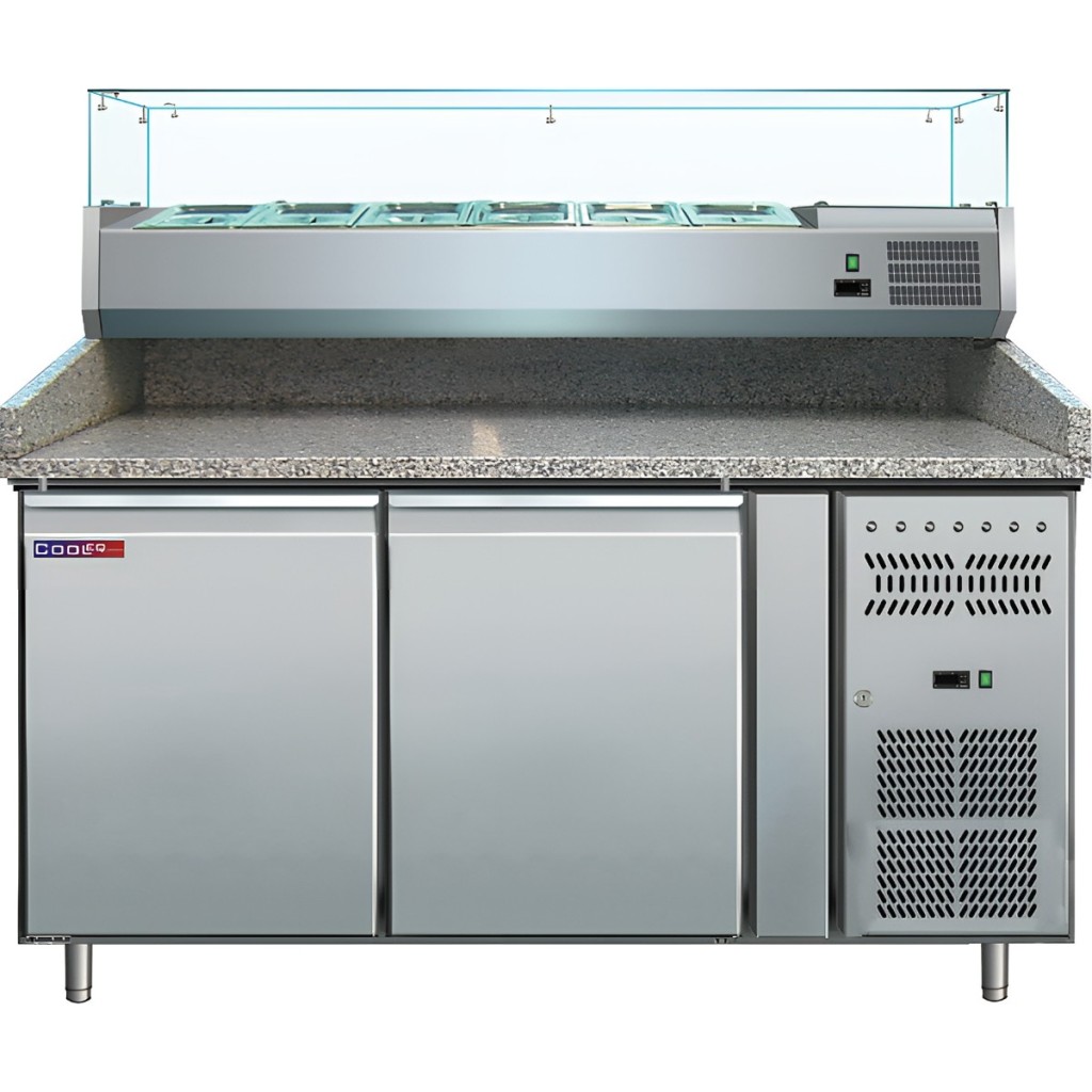 Стол холодильный для пиццы Cooleq PZ2600TN-VRX380