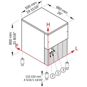 Льдогенератор Brema GB 903W HC (гранулы) - Изображение 3