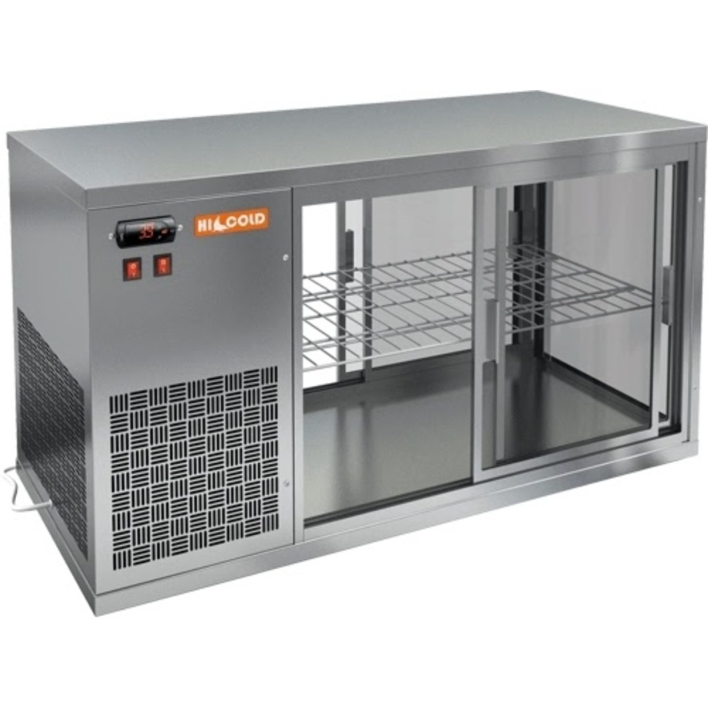 Витрина холодильная настольная HICOLD VRL Т 1300 L