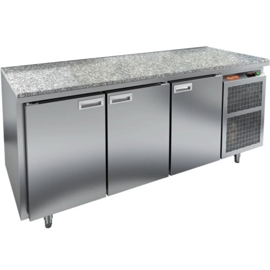 Стол холодильный среднетемпературный HiCold GN 111/TN О камень