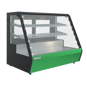 Витрина нейтральная (неохлаждаемая) настольная Carboma A59 N 0,9-1 (фронт стандартный цвет)