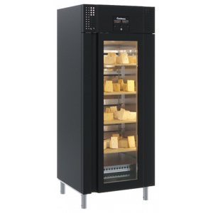 Шкаф холодильный для вызревания мяса и сыра Carboma M700GN-1-G-MHC 9005 - Изображение 2