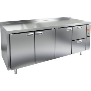 Стол холодильный среднетемпературный HiCold GN 1112/TN P (без агрегата) 