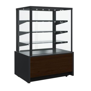 Витрина кондитерская Carboma KC70 VM 0,9-1 Light Паттерн (0105 Венге)