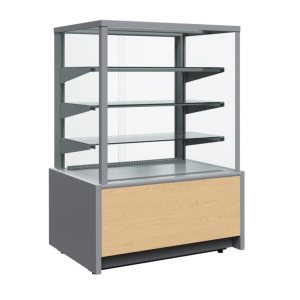 Витрина кондитерская Carboma KC70 VM 1,3-1 Light Паттерн (0106 Седой дуб)