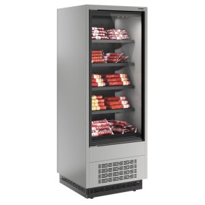 Горка холодильная Carboma FC20-07 VV 0,7-1 STANDARD фронт X1 (версия 2.0) (цвет по схеме)