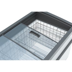 Ларь-бонета морозильная Frostor F 1900 ВЕ серая с корзинами - Изображение 2